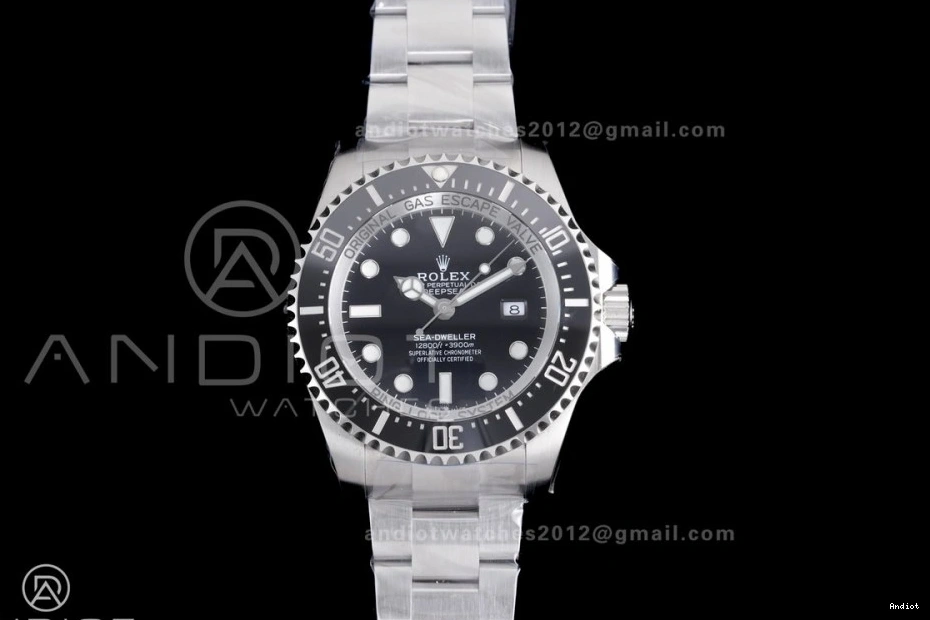 SS 904L and Sea-Dweller C+F Case Bracelet Edition 126660 1:1 Ceramic Black VR3235 Best 0206